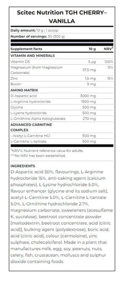 Scitec Nutrition - Tgh - 300g