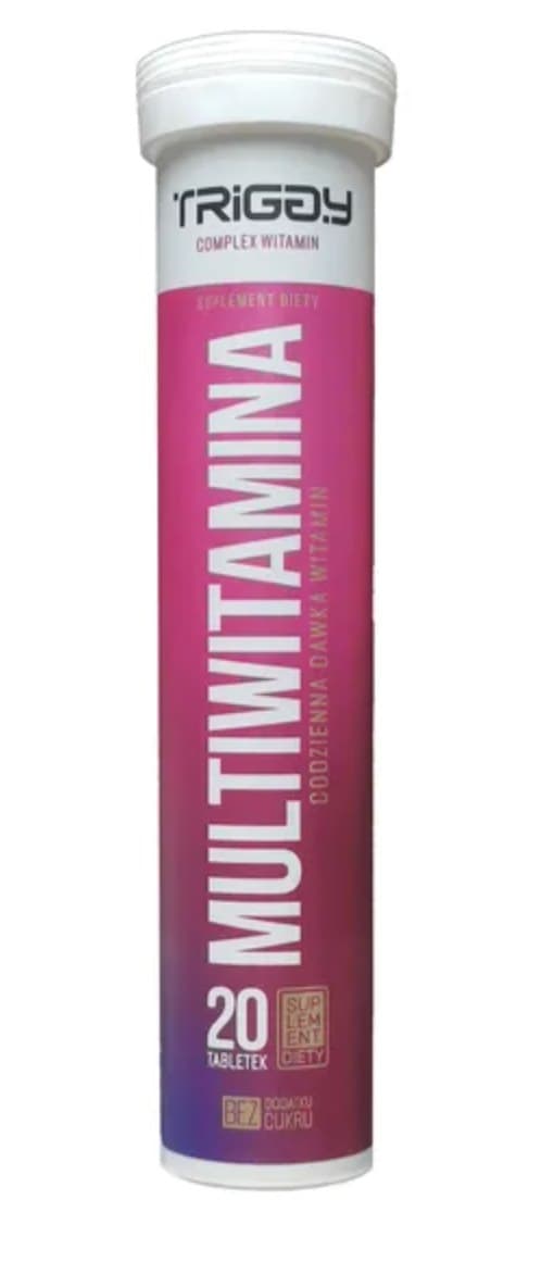 Triggy - Multivitamin - 20 tablets – Triggy förpackning
