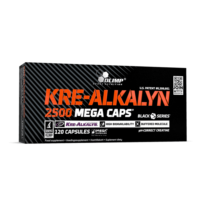Olimp Labs - Kre-Alkalyn 2500 Mega Caps – Olimp Labs förpackning