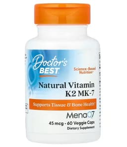 Doctor's Best - Natural Vitamin K2 Mk7 With Menaq7