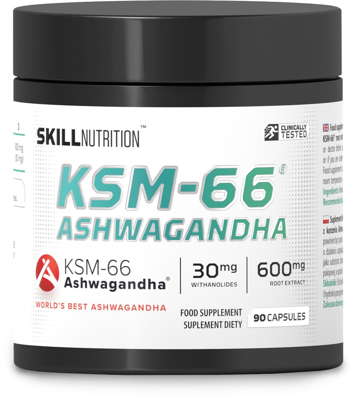 Skill Nutrition - KSM-66 Ashwagandha 90 Caps
