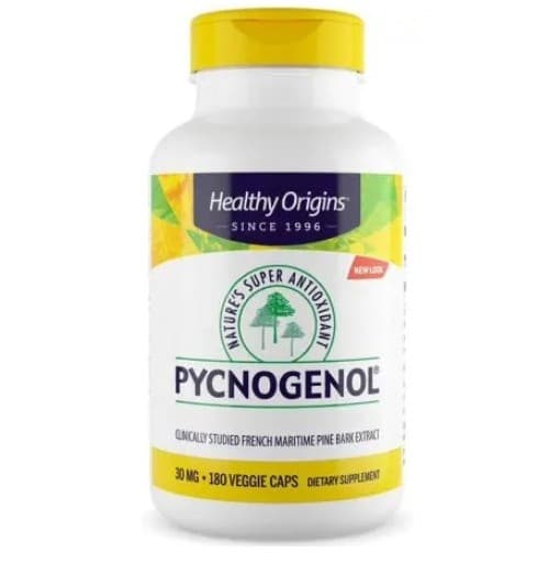 Healthy Origins - Pycnogenol - 180 Caps – Healthy Origins förpackning