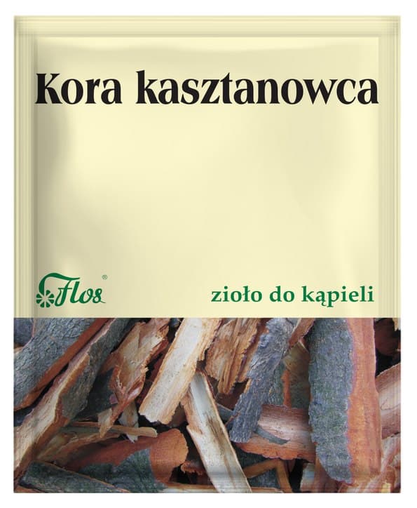 Flos - Horse Chestnut Bark 50g – Flos förpackning