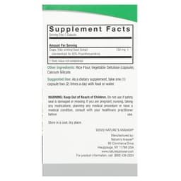 Nature's Answer - Grape Seed, 150mg - 60 vcaps
