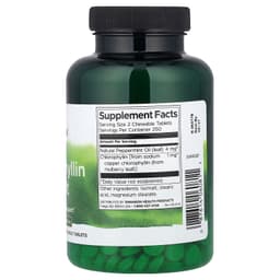 Swanson - Chlorophyllin & Mint - 500 Tabs