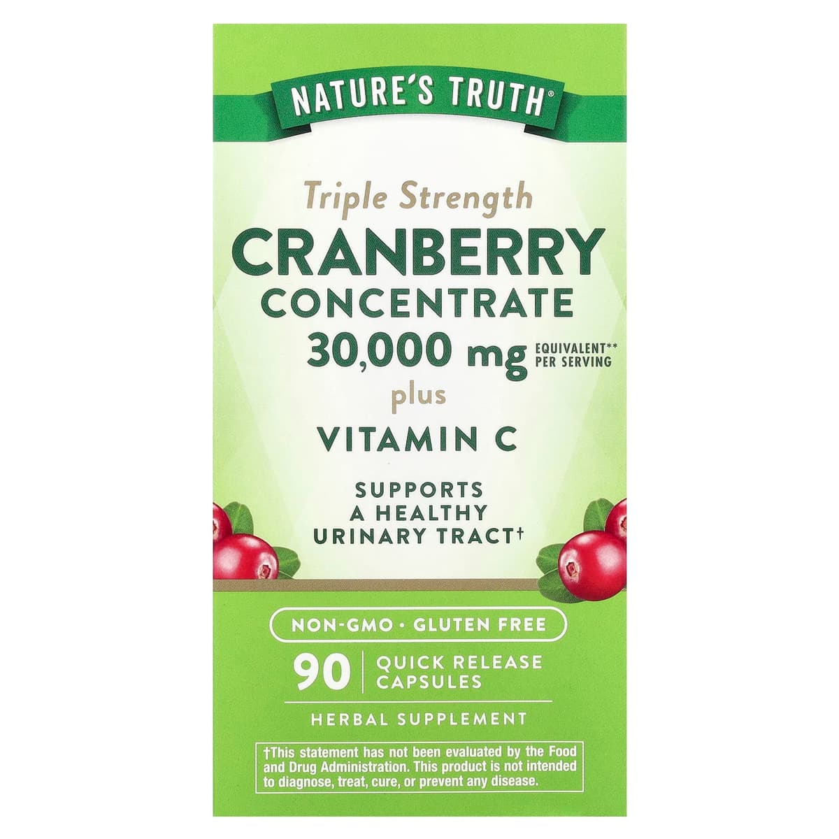 Nature's Truth - Cranberry Concentrate Plus Vitamin C