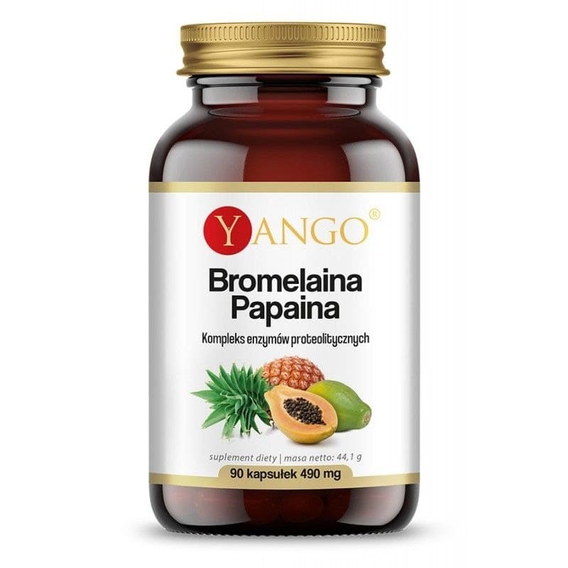 Yango - Bromelain + Papain - 90 Caps