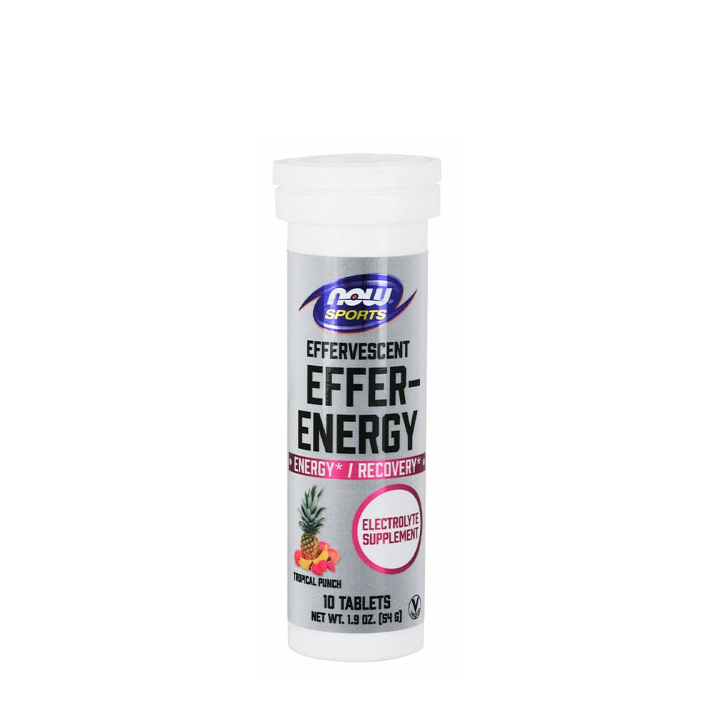 NOW Foods - Effer-Energy - 10 Tabs – NOW Foods förpackning