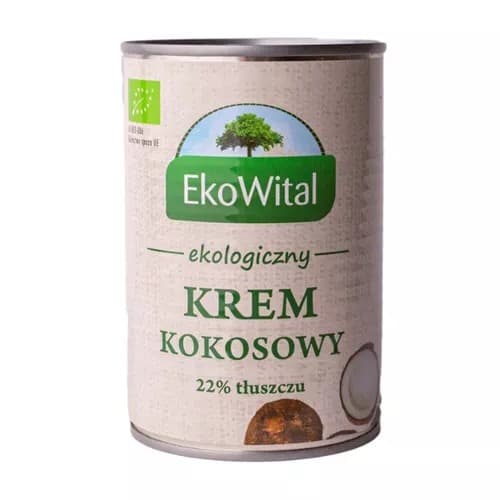 EkoWital - Coconut Cream - 400ml – EkoWital förpackning