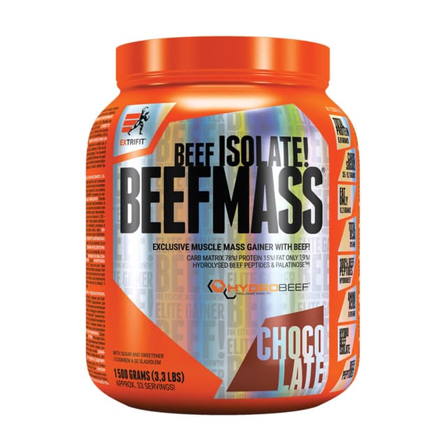 Extrifit - Beefmass, protein- og kulhydratpulver – Extrifit