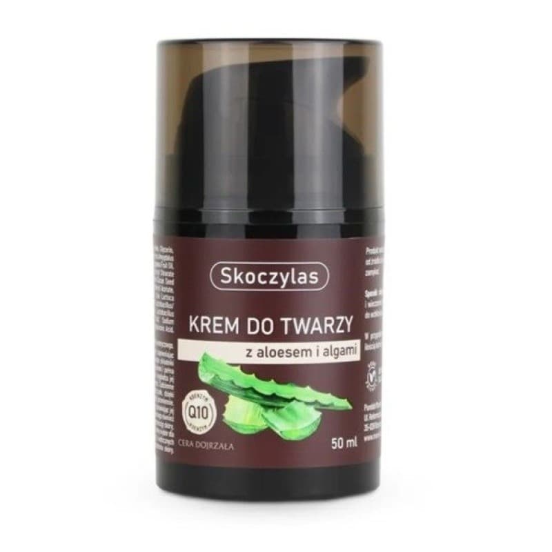 Skoczylas - Face Cream With Aloe And Algae - 50ml – Skoczylas förpackning