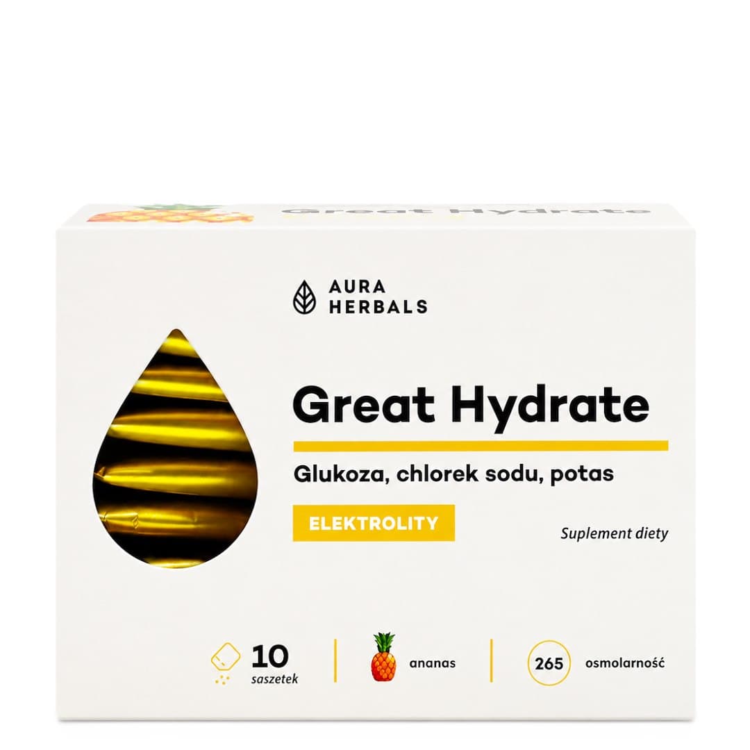 Aura Herbals - Pineapple - 10 Sachets – Aura Herbals förpackning