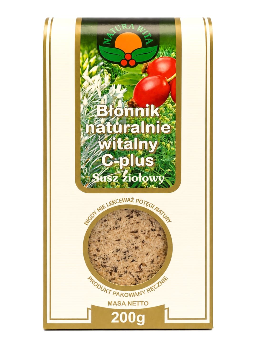 NATUR-WIT - Fiber Naturally Vital C Plus Herbal Blend - 200g – NATUR-WIT förpackning