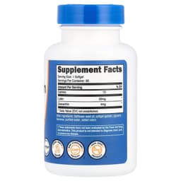 Nutricost - Zeaxanthin With Lutein - 60 Sgels