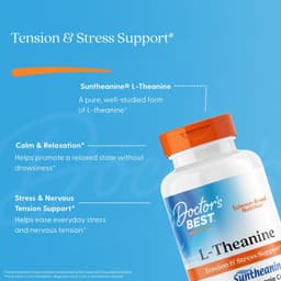 Doctor's Best - L-Theaniini - 90 kasviskapselia
