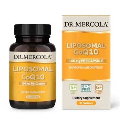 Dr. Mercola - Liposomal CoQ10 - 30 Capsules – Dr. Mercola förpackning