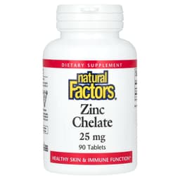 Natural Factors - Zinc Chelate - 90 Tabs