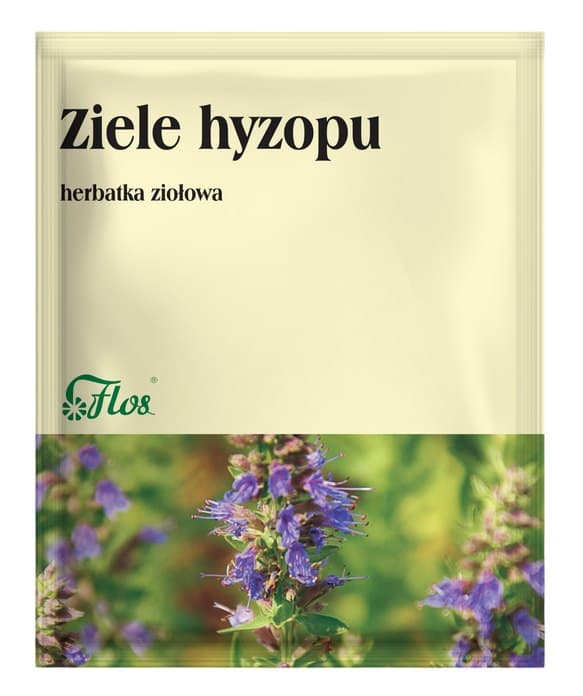 Flos - Hyssop Herb - 50g – Flos förpackning