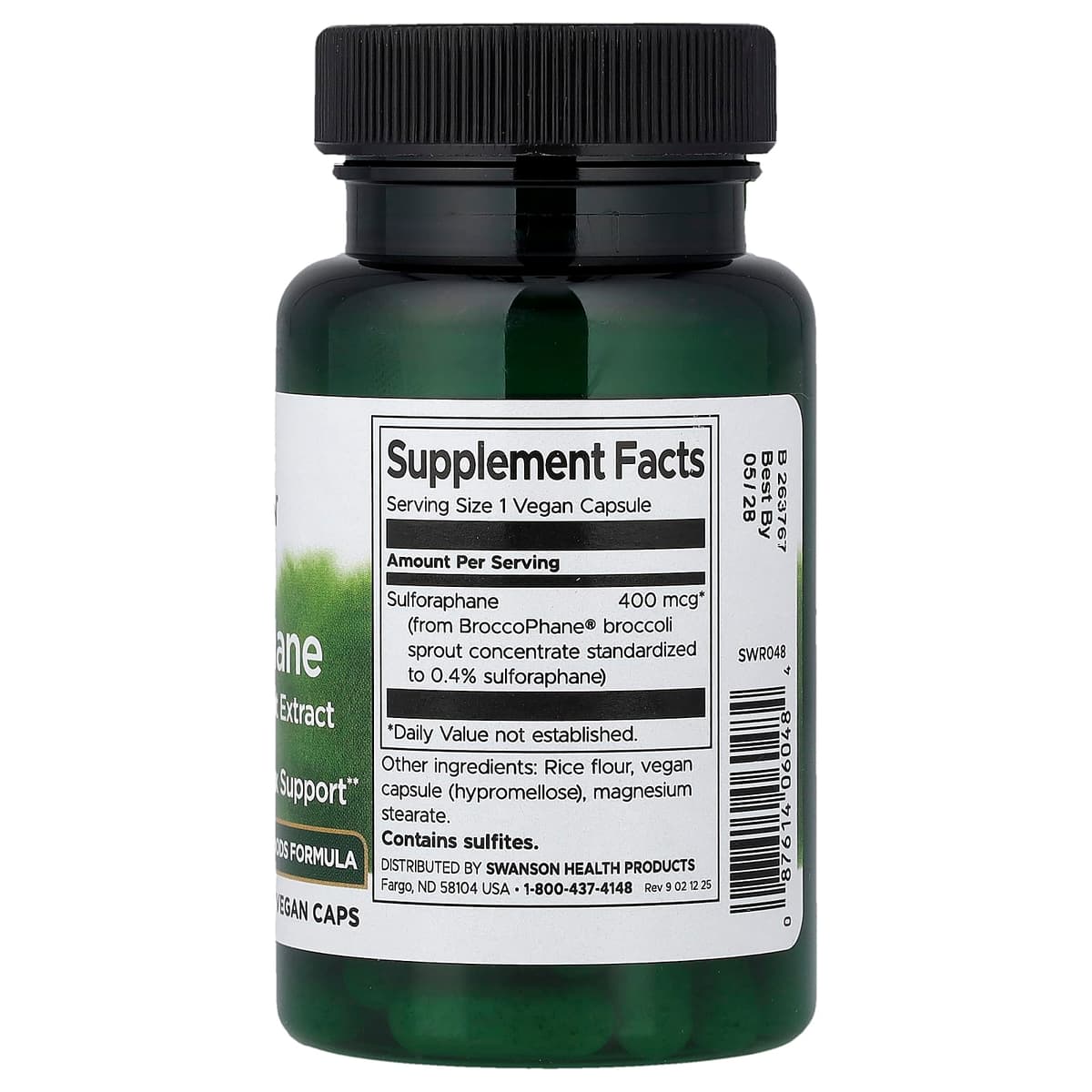Swanson - Sulforaphane from Broccoli Sprout Extract