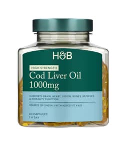 Holland & Barrett - High Strength Cod Liver Oil 1000mg