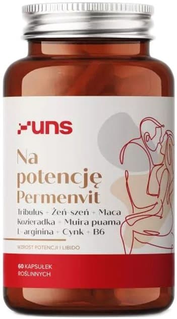 UNS - Permenvit - 60 Caps – UNS förpackning