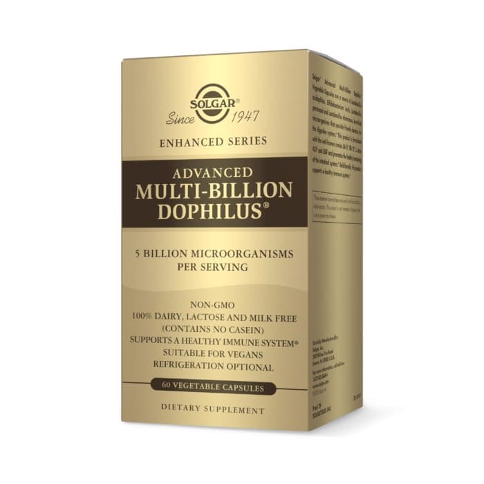 Solgar - Advanced Multi-Billion Dophilus - 60 Caps