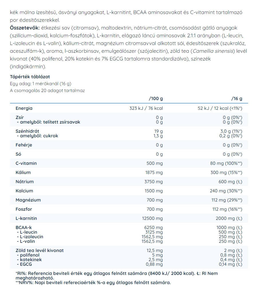 Nutiversum - Elektrolyt Pulver (Sort Hindbær - 320g)