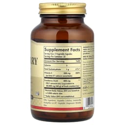 Solgar - Karpalosarja Plus Ester-C - 60 kasviskapselia