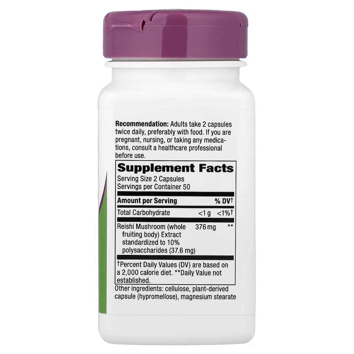 Nature'S Way - Reishi Mushroom - 100 Vcaps