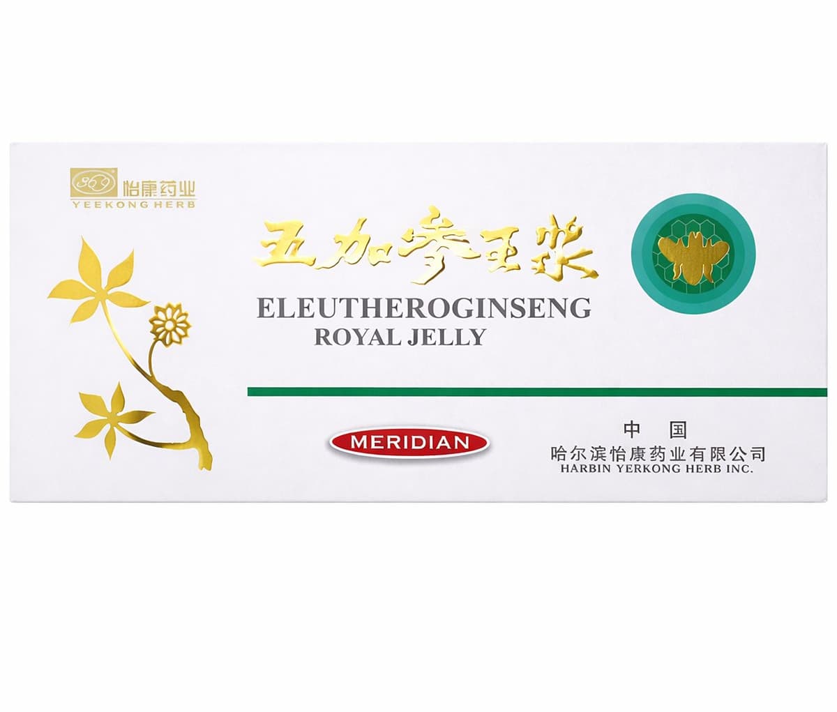 Meridian - Eleutheroginseng Royal Jelly - 10 x 10ml