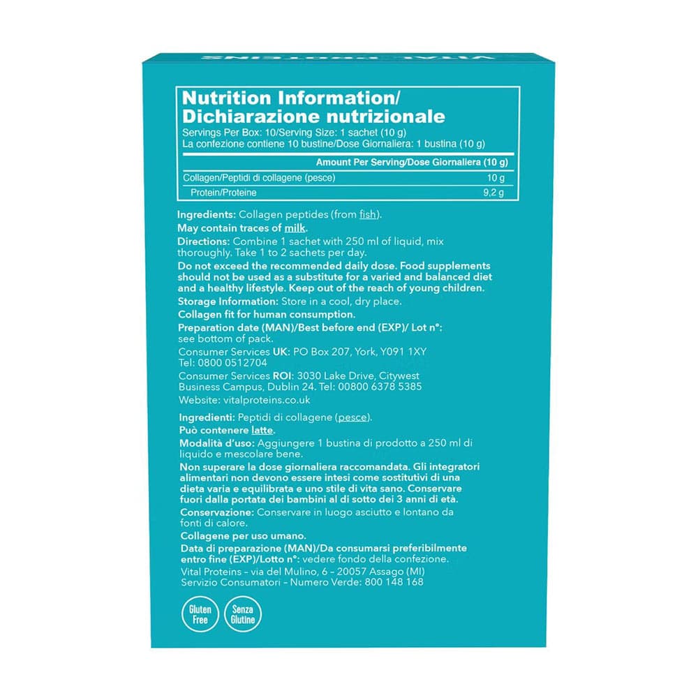 Vital Proteins - Unflavored - 10 x 10g