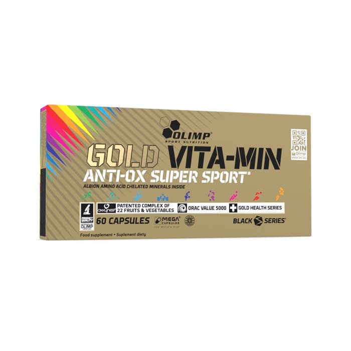 Olimp Labs - Gold Vita-Min Anti-Ox Super Sport - 60 Capsules – Olimp Labs förpackning