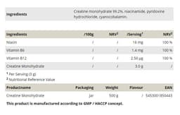 Peak - Creatine Monohydrate - 500g