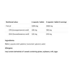 Allnutrition - Omega 3 - 90 Caps