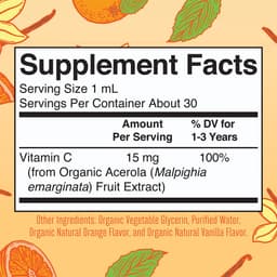 Mary Ruth's - Organic Toddler Vitamin C Liquid Drops