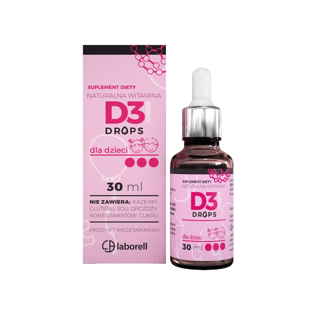 Laborell - Vitamin D3 Junior Drops - 30 ml