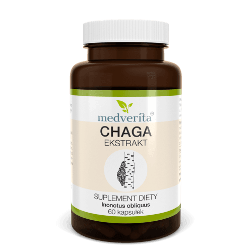 Medverita - Chaga Extract 400mg - 60 Capsules