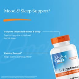 Doctor's Best - L-Tryptophan - 90 Veggie Caps