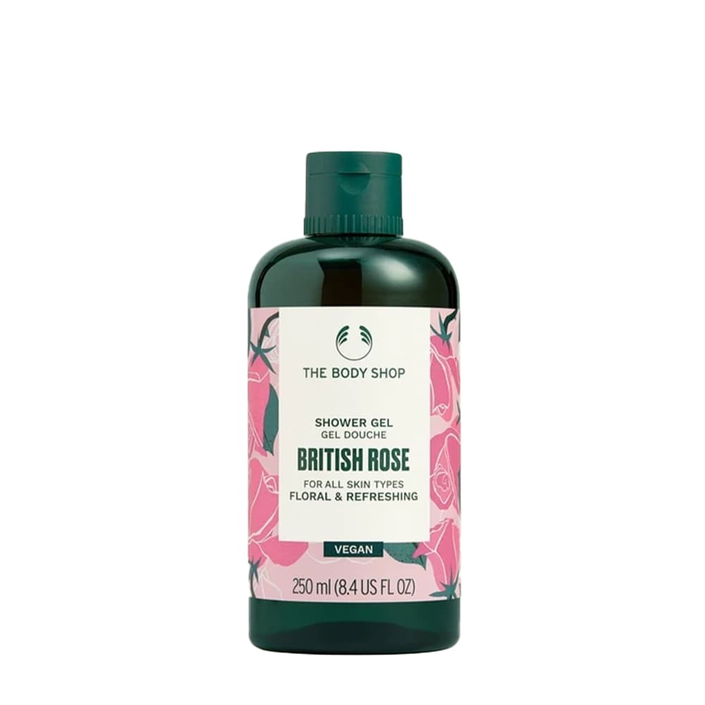 The Body Shop British Rose Shower Gel - 250ml – The Body Shop förpackning