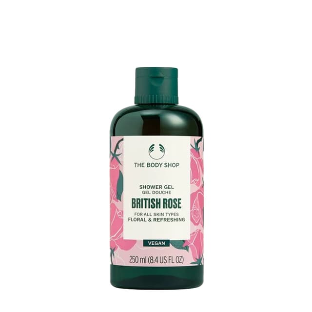 The Body Shop British Rose Shower Gel - 250ml – The Body Shop
