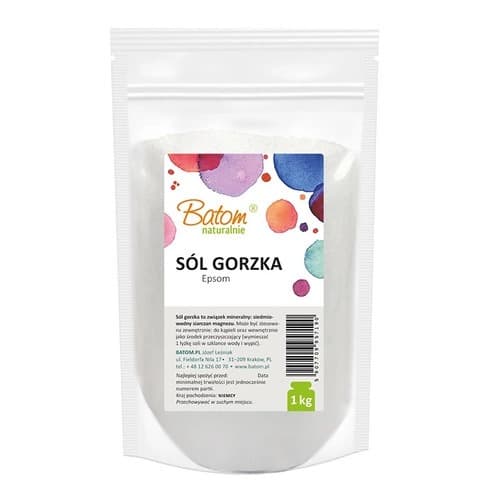 Batom - Epsom Salt - 1 kg – Batom förpackning