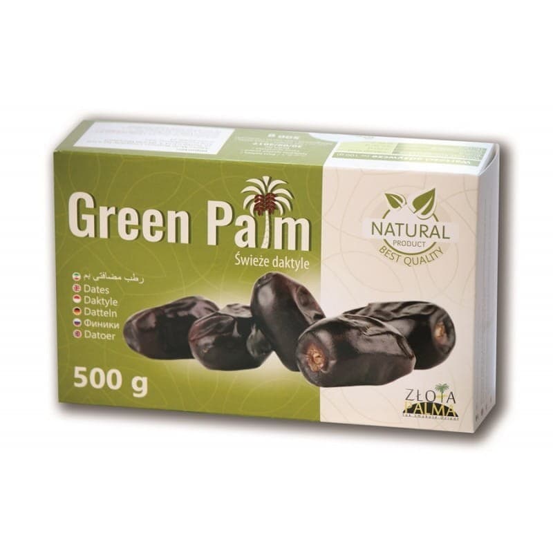 Złota Alma - Green Palm Dates – Złota Alma förpackning