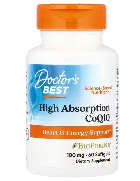 Doctor'S Best - High Absorption CoQ10 With Bioperine – Doctor's Best förpackning