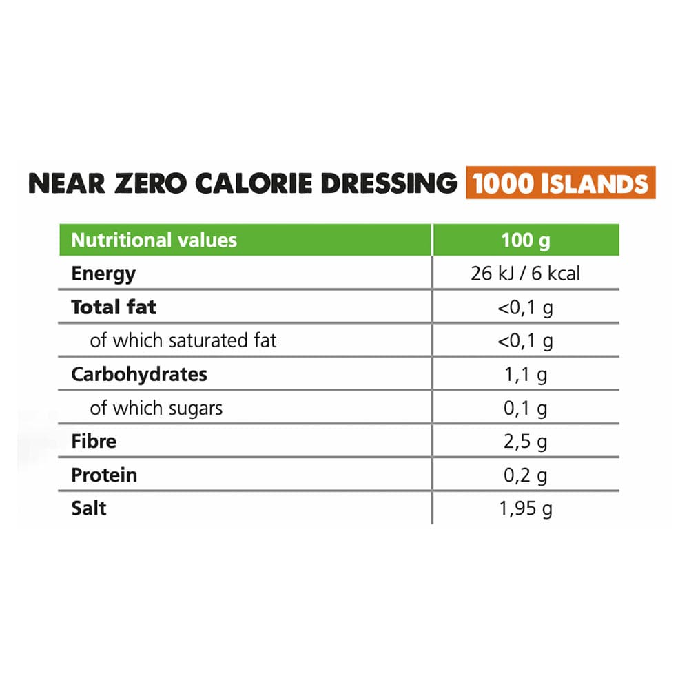 Forpro - Near Zero Calorie 1000 Island Dressing - 375ml