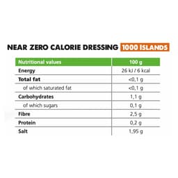 Forpro - Near Zero Calorie 1000 Island Dressing - 375ml