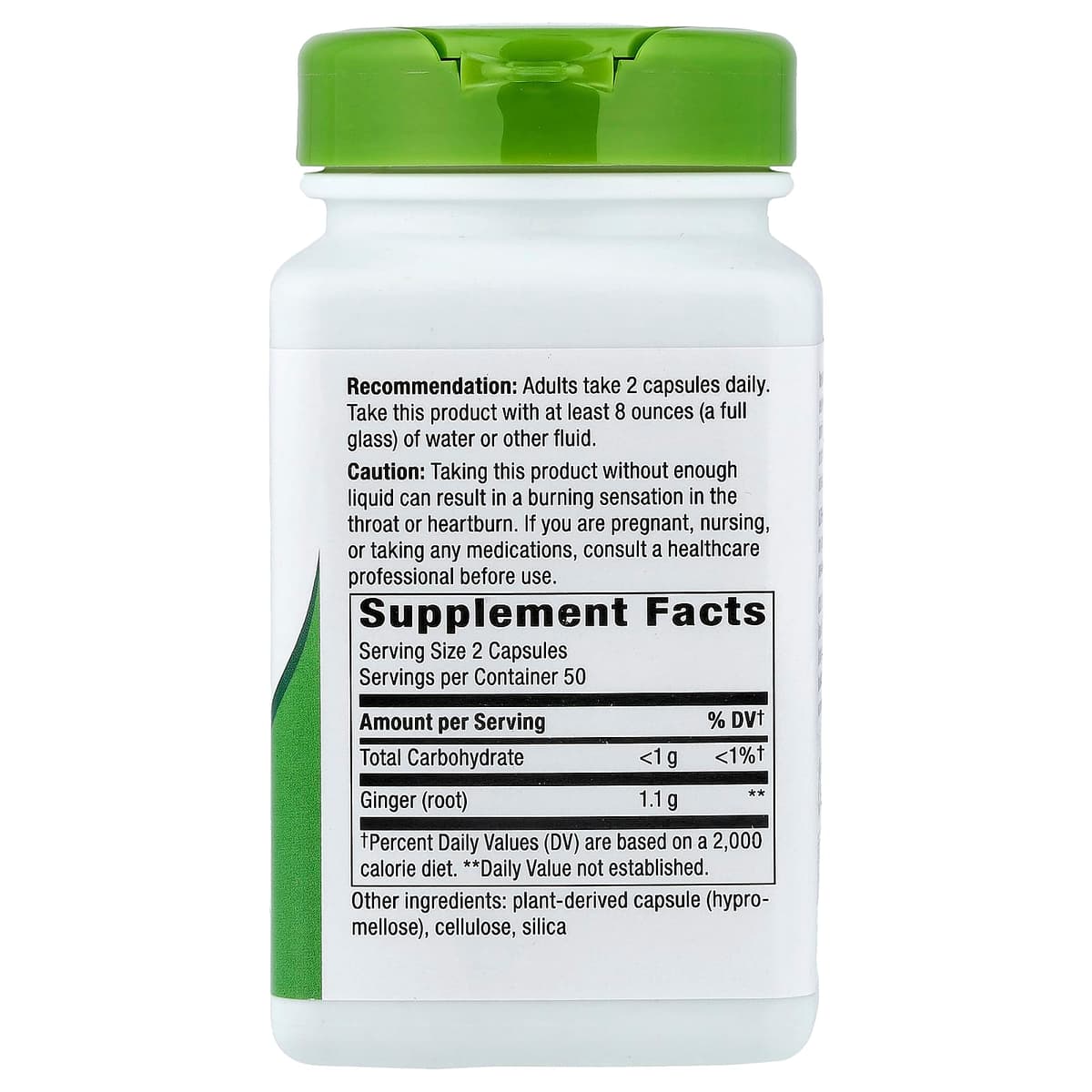 Nature'S Way - Ginger Root - 100 Vcaps