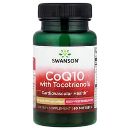 Swanson - CoQ10 with Tocotrienols - 60 Softgels