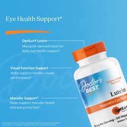 Doctor's Best - Lutein with OptiLut - 120 Veggie Caps