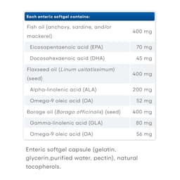 Natural Factors - Omegafactors Ultimate 3-6-9 - 180 Sgels