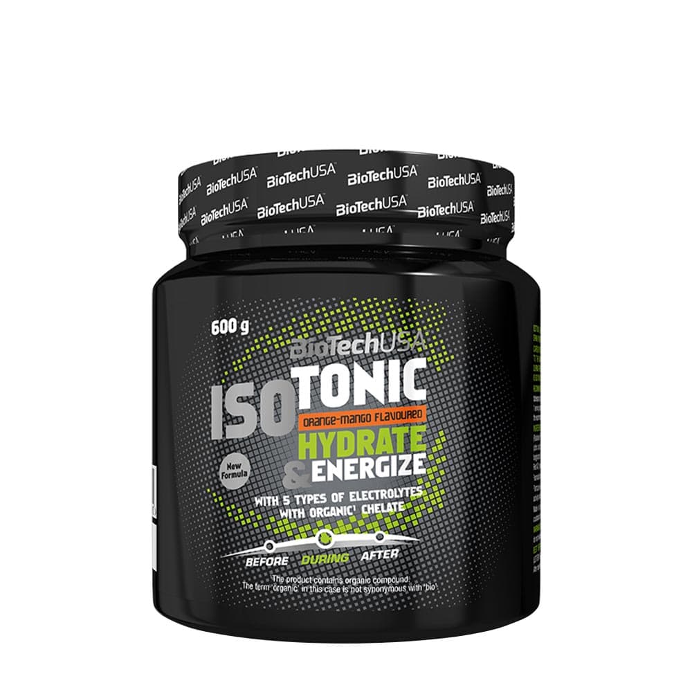 Biotechusa - Isotonic, Orange-Mango - 600g – BioTechUSA förpackning
